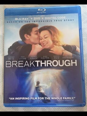 Breakthrough (Blu-ray + DVD + Digital Code) - Blue Case